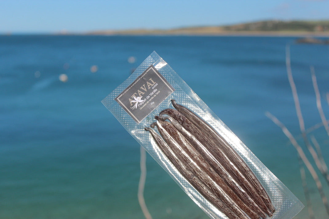 Les gousses de vanille de Tahiti - 25g
