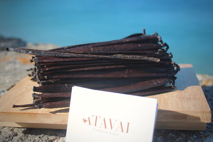 Les gousses de vanille de Tahiti - 25g
